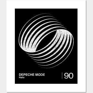 Depeche Mode / Halo / Minimalist Graphic Artwork Design Posters and Art